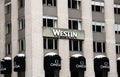 Westin - Grungy old and rundown apartment buildings, hotel background Royalty Free Stock Photo