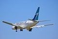 WestJet Airlines Boeing 737-600 Rear View