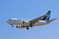 WestJet Airlines Boeing 737-600 Side View