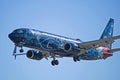 WestJet Boeing 737-800 Disney Magic Plane C-GWSZ