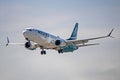 WestJet Boeing 737 MAX 8 Front View