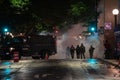 Westlake core Seattle as teargas grenade moves protesters back