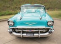 1957 Chevrolet Bel Air Convertible Classic Car Royalty Free Stock Photo