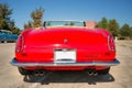 Red 1962 Ferrari 250 GT California Spyder Royalty Free Stock Photo