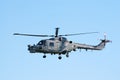 Westland Lynx in flight Royalty Free Stock Photo