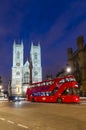 Westminister Abbey cathedral, London Royalty Free Stock Photo