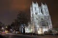 Westminster Abbey and Big Ben in London Royalty Free Stock Photo