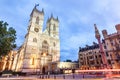 Westminster Abbey church in London UK Royalty Free Stock Photo