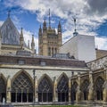 Westminster Abbey - Gothic church in City of Westminster, London. Royalty Free Stock Photo