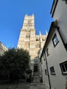 Westminster Abbey from the Deans House Royalty Free Stock Photo