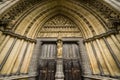 Westminster Abbey Doorway, London, England UK