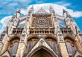 Westminster Abbey facade, London, UK Royalty Free Stock Photo