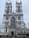 Westminster Abbey the famous Gothic abbey church in the City of Westminster, London, England Royalty Free Stock Photo