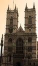 Westminster Abbey, formally titled the Collegiate Church of Saint Peter at Westminster, Royalty Free Stock Photo