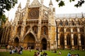 Westminster Abbey, formally titled the Collegiate Church of St Peter at Westminster, is a large, mainly Gothic abbey church