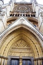 Westminster Abbey, formally titled the Collegiate Church of St Peter at Westminster, is a large, mainly Gothic abbey church Royalty Free Stock Photo