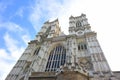 Westminster Abbey front facade