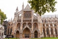 Westminster Abbey gothic Collegiate Church of St Peter, London, England Royalty Free Stock Photo