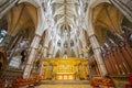 Westminster Abbey inside, London, UK Royalty Free Stock Photo