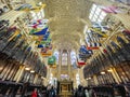 Westminster Abbey inside, London, UK Royalty Free Stock Photo