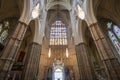 Westminster Abbey interior, London, England, UK Royalty Free Stock Photo