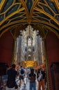 Westminster Abbey Nave Facing the Choir and Main Altar and the Coronation Spot