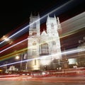 Westminster Abbey at Night Royalty Free Stock Photo