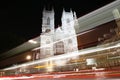 Westminster Abbey at Night Royalty Free Stock Photo