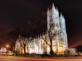 Westminster Abbey at night, London Royalty Free Stock Photo