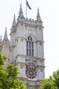 Westminster Abbey, one of the most important Anglican temple, tower, London, United Kingdom Royalty Free Stock Photo
