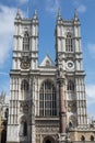 Westminster Abbey, titled the Collegiate Church of Saint Peter, Gothic abbey church in the City of Westminster, London, England Royalty Free Stock Photo