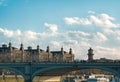 Westminster bridge with St Thomas` Hospital South Wing