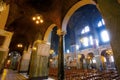 Interior of Westminster Cathedral or the Metropolitan Cathedral of the Precious Blood of Our Lord Jesus Christ in London, UK Royalty Free Stock Photo