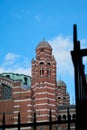 Westminster Cathedral side tower from street level