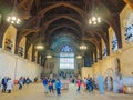 Westminster Hall is the oldest building of the Westminster Palace. Today it is used for public events and ceremonies.