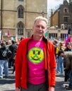 WESTMINSTER, LONDON - 22 April 2023: Chris Packham at Extinction Rebellion's Unite For Nature Rally on Earth Day