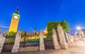 Westminster at night. London city lights Royalty Free Stock Photo