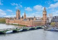 Westminster palace and Big Ben, London, UK