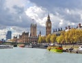 Westminster palace Houses of Parliament and Big Ben, London, UK Royalty Free Stock Photo