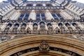 Westminster palace in London detail