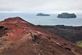 View over the Vestmanna -Islands from the volcanoe Eldfjell, Heimaey, Iceland