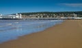 Weston-super-Mare beach Royalty Free Stock Photo