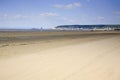 Weston Super Mare beach Royalty Free Stock Photo