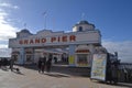 Weston super mare pier Royalty Free Stock Photo