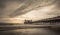 Weston Super Mare, Somerset, famous pier Royalty Free Stock Photo