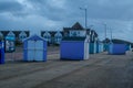 Weston-super-Mare. UK. After storm beach hunt Royalty Free Stock Photo