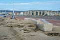 Weston-super-Mare. UK. After storm. Royalty Free Stock Photo