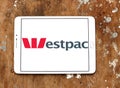 Westpac Banking Corporation logo Royalty Free Stock Photo
