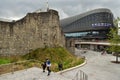 Westquay Shopping Centre next to Old Town Walls of Southampton, England Royalty Free Stock Photo