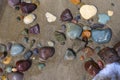 Wet Beach Stones Royalty Free Stock Photo